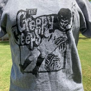 The Creepy Creeps surf rock band t shirt